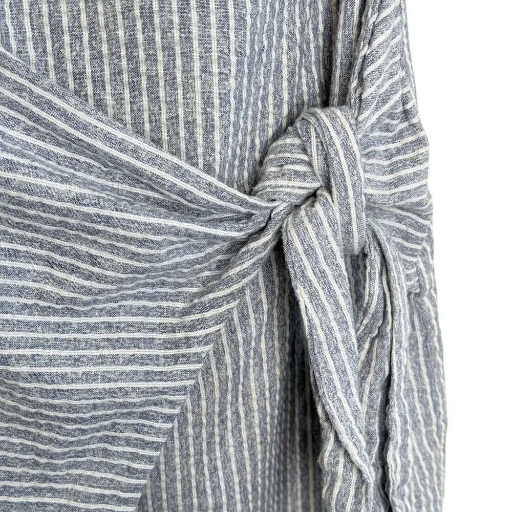 LeRumi Blue & White Striped Jamie Dress, S - Picture 6 of 9